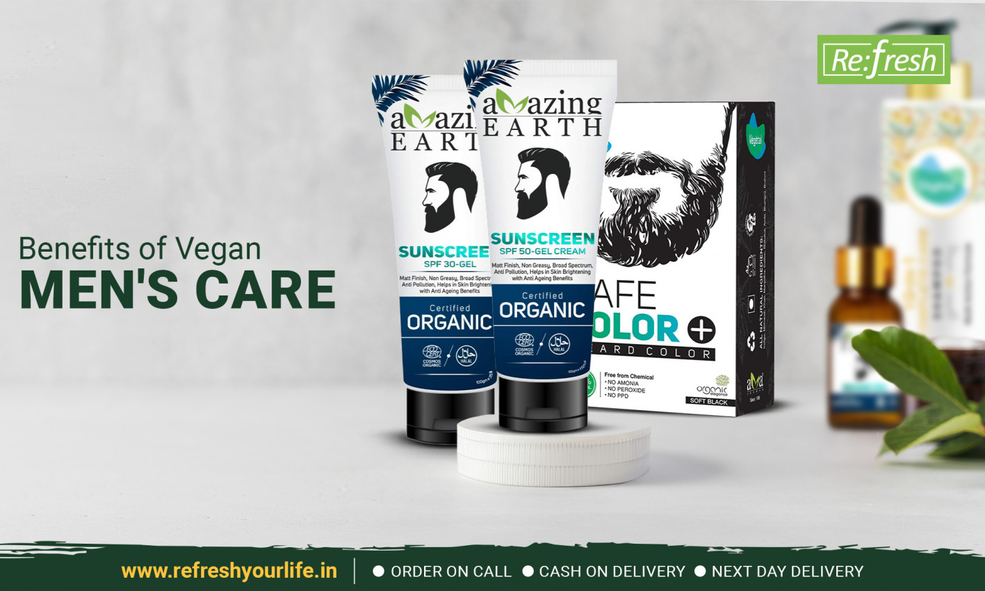 Vegan Men's Care Products