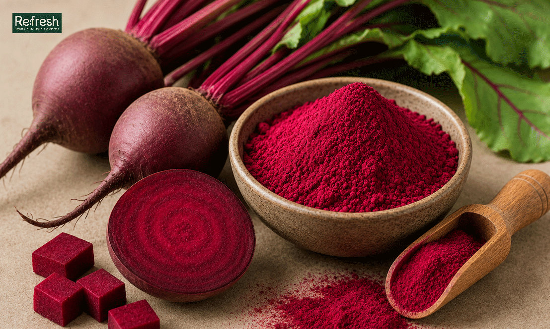 Fresh Beetroot Ingredients Preparation Look