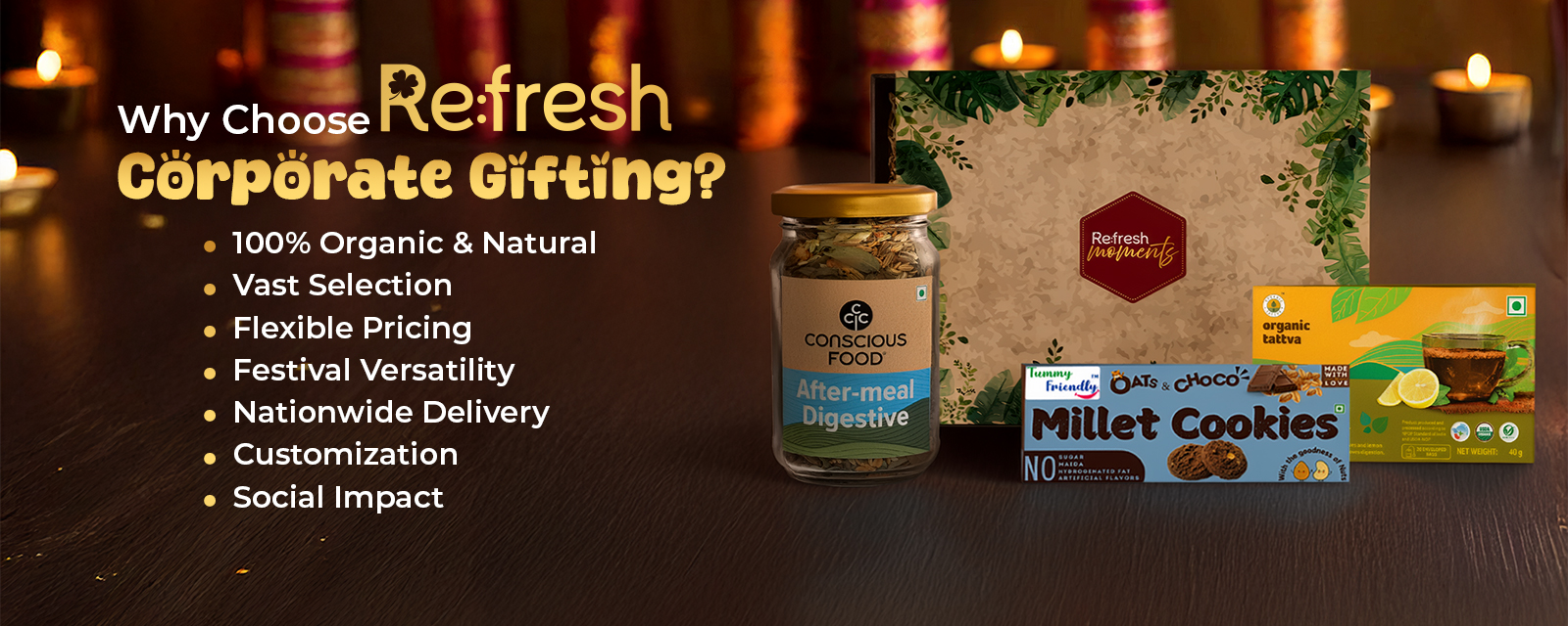 Why Choose Refresh Diwali Gifting?
