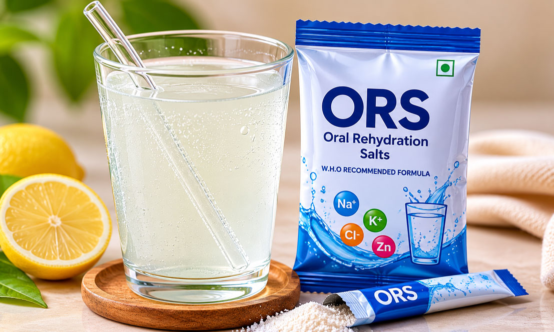 Official Balanced WHO ORS Sachet Status