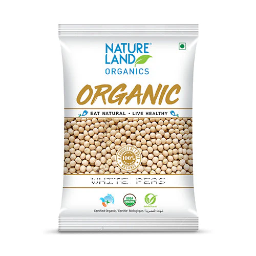 Natureland White Peas - 500 Gm