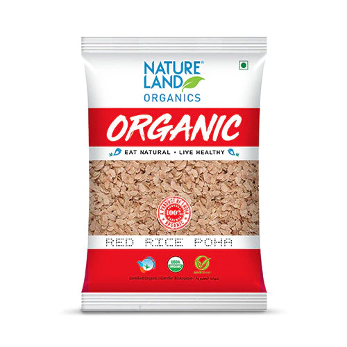 Natureland Red Rice Poha - 500 Gm