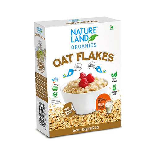 Natureland Oat Flakes - 250 Gm