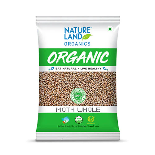 Natureland Moth Whole - 500 Gm