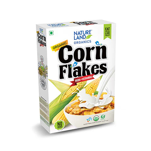 Natureland Corn Flakes - 200 Gm