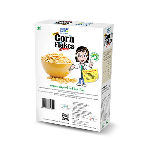 Natureland Corn Flakes - 200 Gm