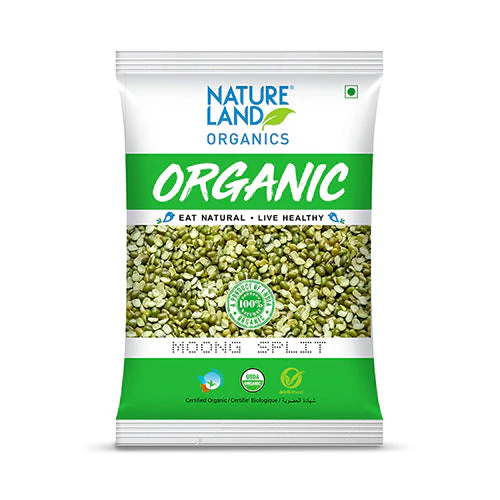 Natureland Moong  Split - 500 Gm