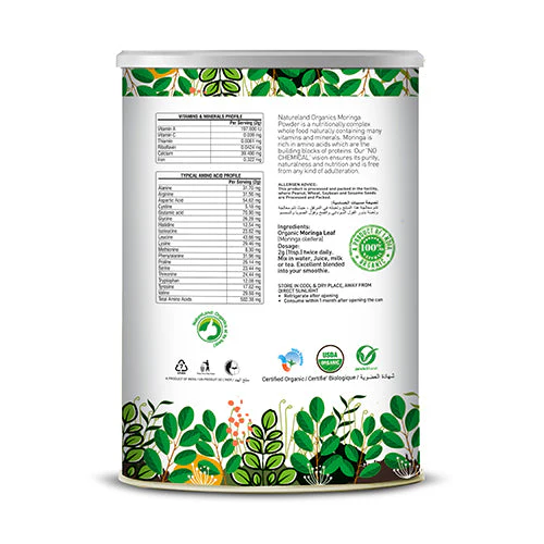 Natureland Organic Moringa Powder 100g