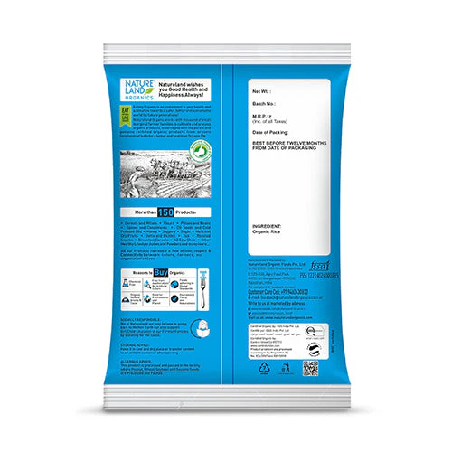 Natureland Black Rice - 500 Gm