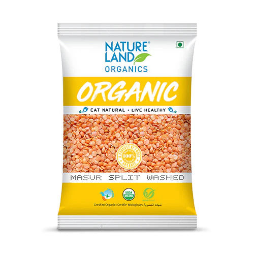 Natureland Masur Split Washed - 500 Gm
