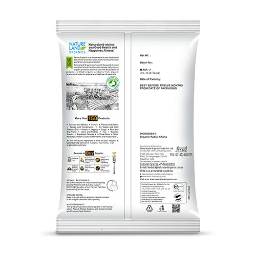 Natureland Kabuli Chana - 1 Kg