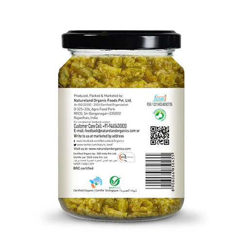 Natureland Chilli Pickle - 350 Gm