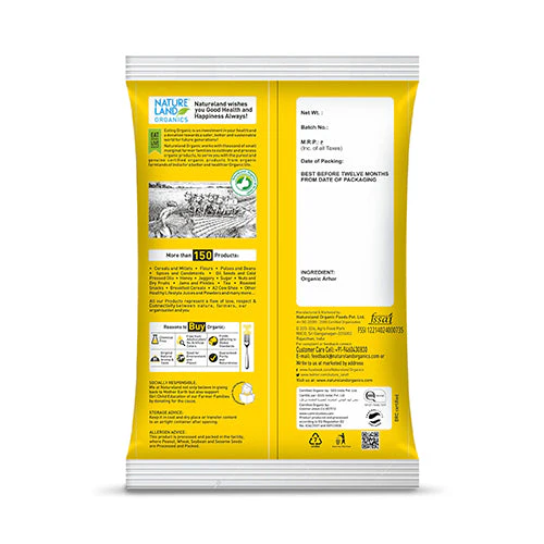 Natureland Arhar Dal - 1 Kg