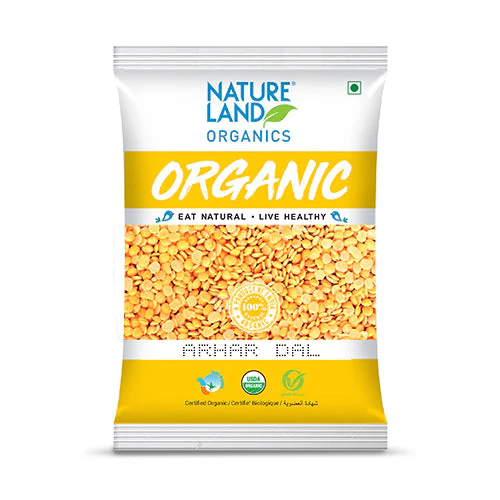 Natureland Arhar Dal - 500 Gm