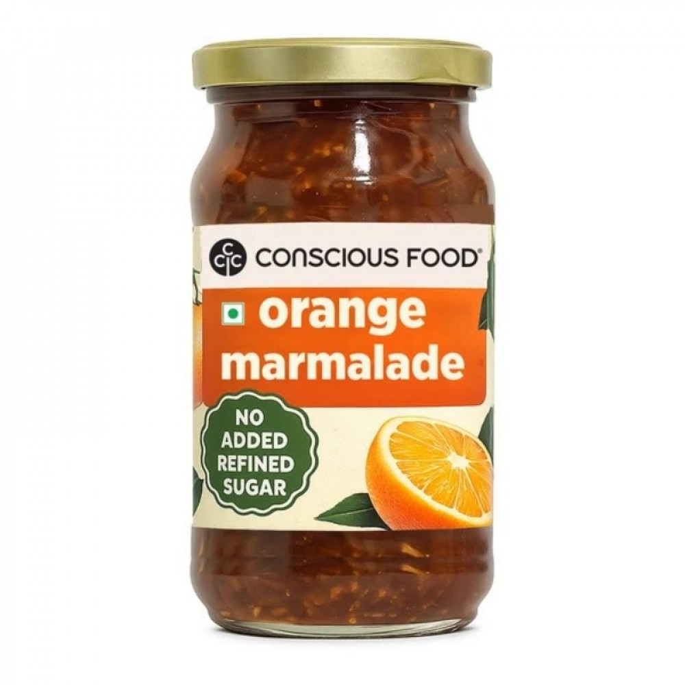 Image of Conscious Food Orange Marmalade - 250 Gm