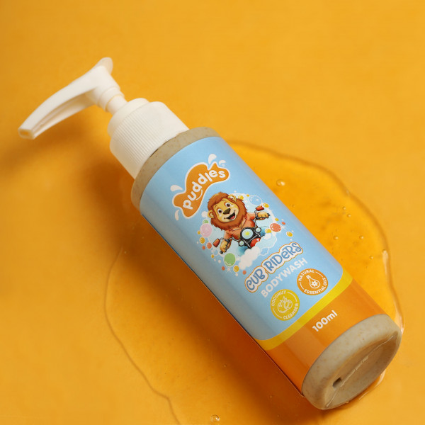Image of Puddles Kids Body Wash Cub Rider (Age 2 Plus) - 100 Ml