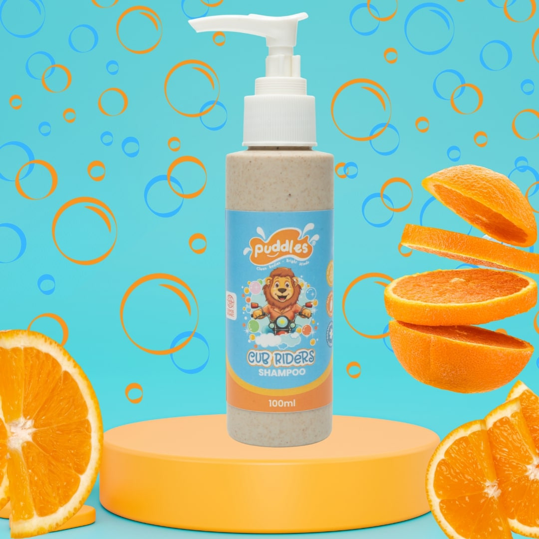 Puddles Kids Shampoo Cub Riders - 100 Ml