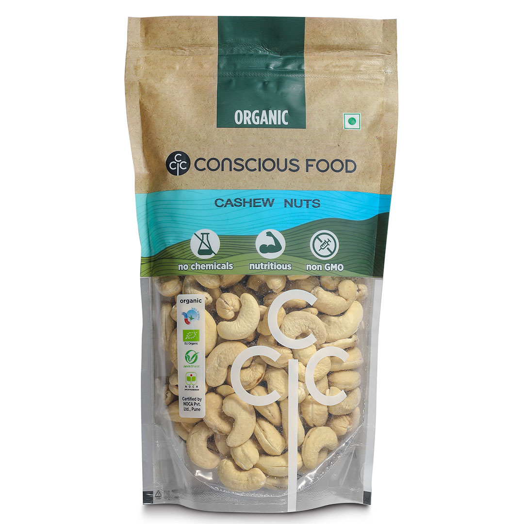 Conscious Food Cashews - 250 Gm