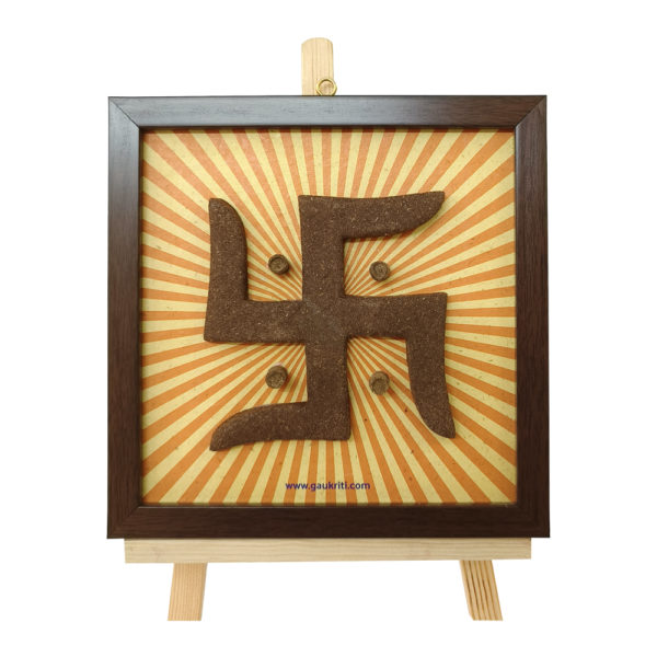 Cowdung Swastika Frame G230 - 1 U