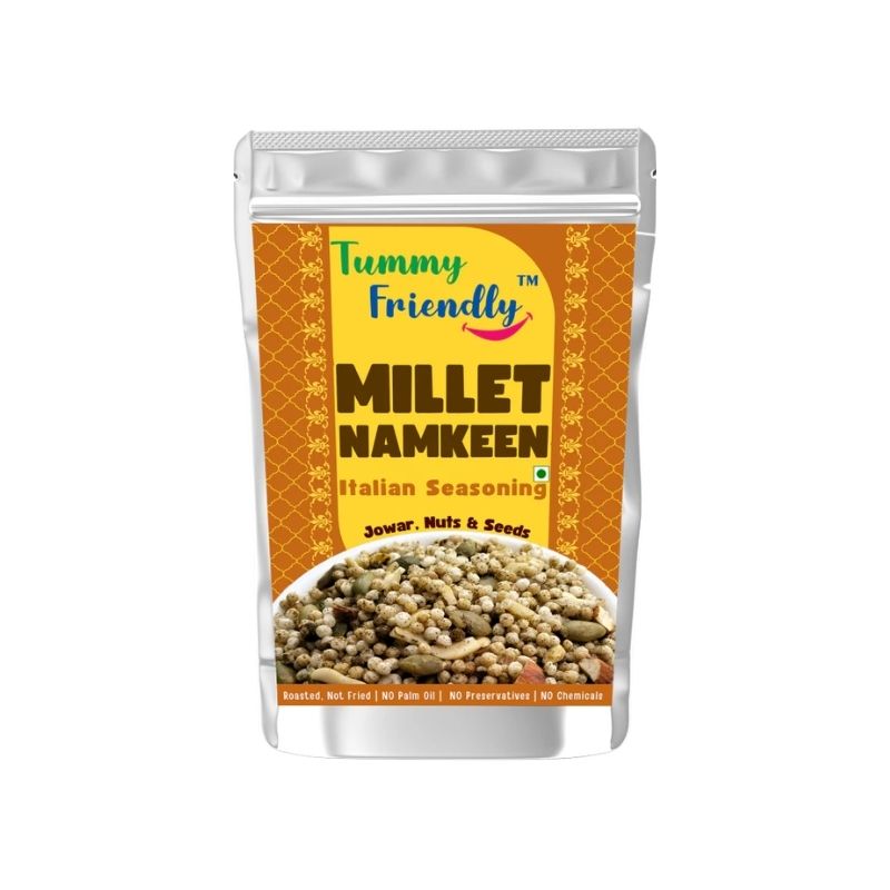TummyFriendly Roasted millet namkeen tf italian seasoning - 70 gm