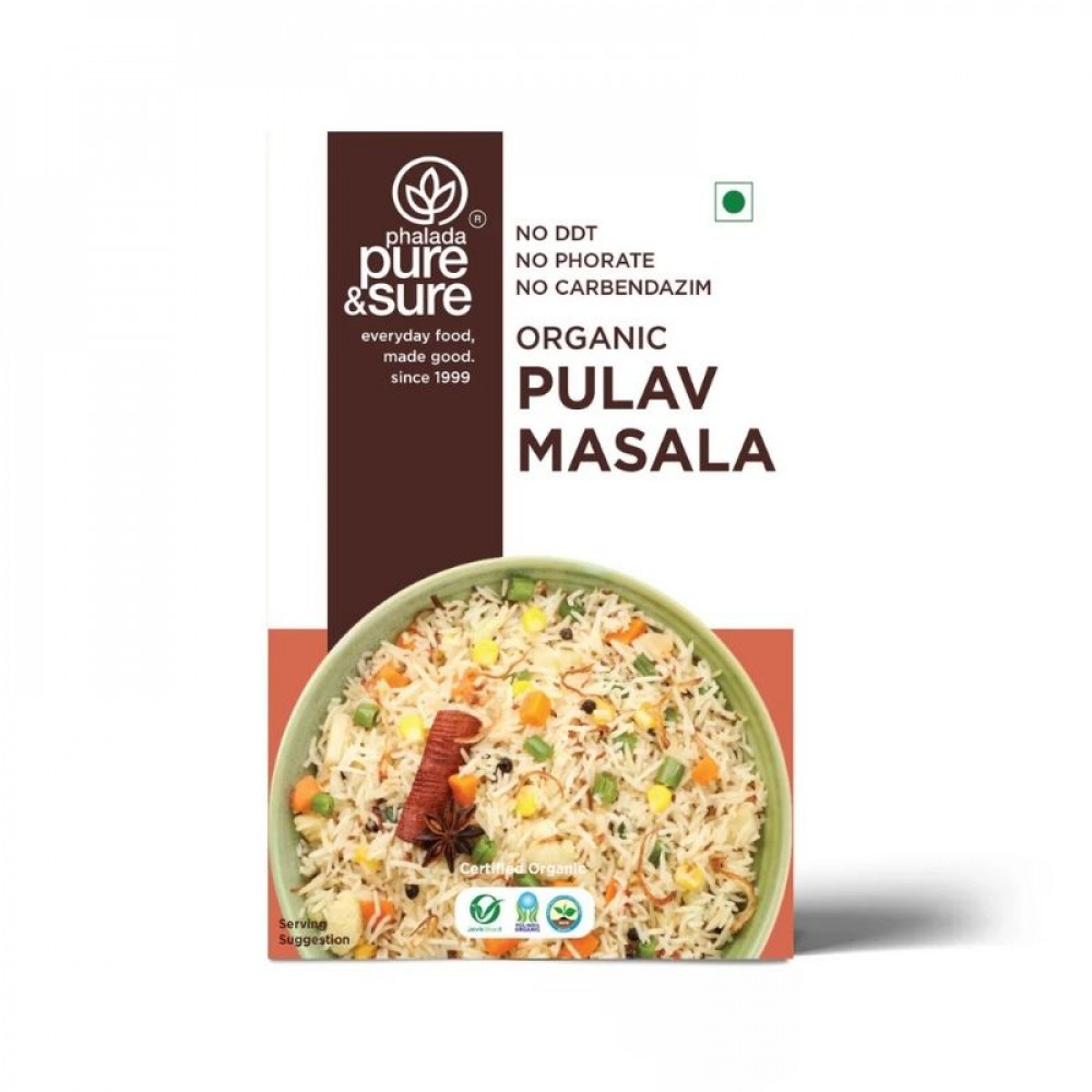 Image of Pure &amp; Sure Organic Pulav Masala - 100 Gm
