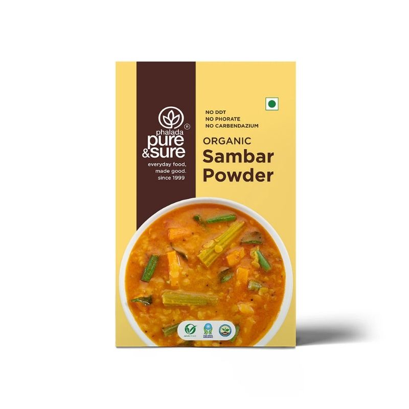 Pure Sure Organic Sambar Powder - 100 Gm