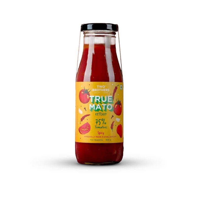 Two Brothers Truemato tomato ketchup - 300 gm