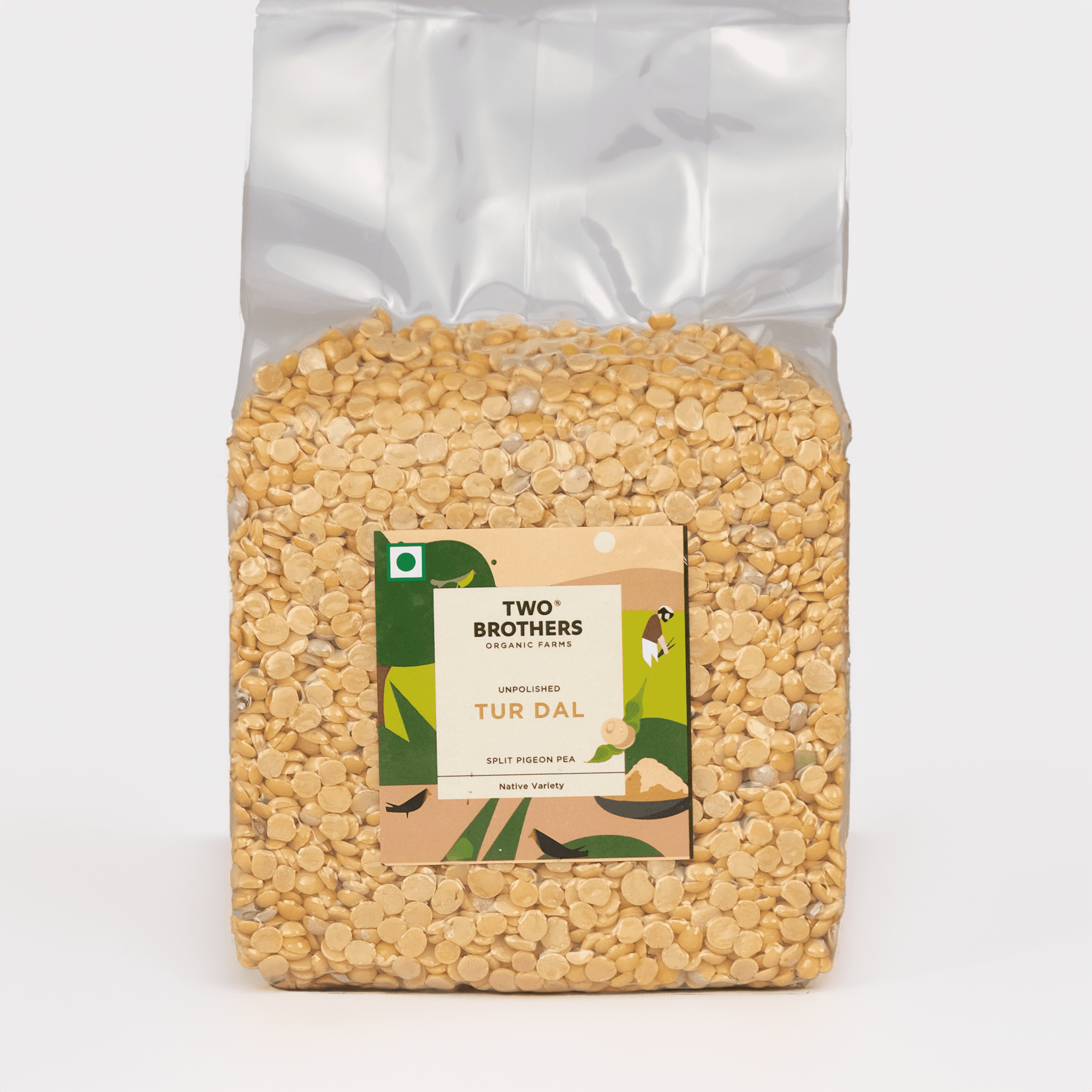 Two Brothers Tur Pigeon Pea Dal Unpolished DesiVariety 500 G