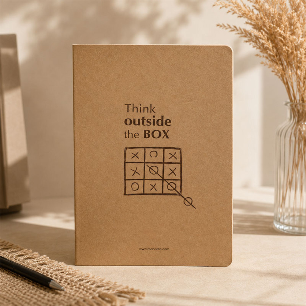 Image of Craft Note Book Medium Stitching Diary (H8.5 X W5.75) - 1 U