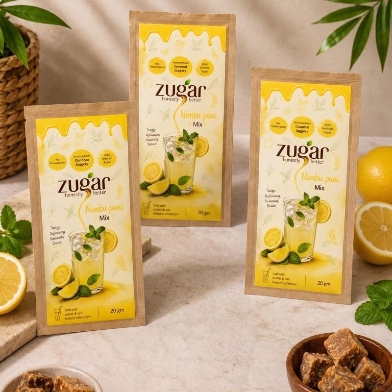 Zugar Nimbu Pani Mix 20g Pack of 3 - 60g