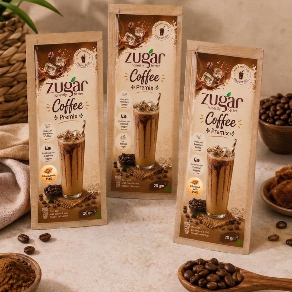 Image of Zugar Coffee Mix 20g (Pack of 3) - 60g