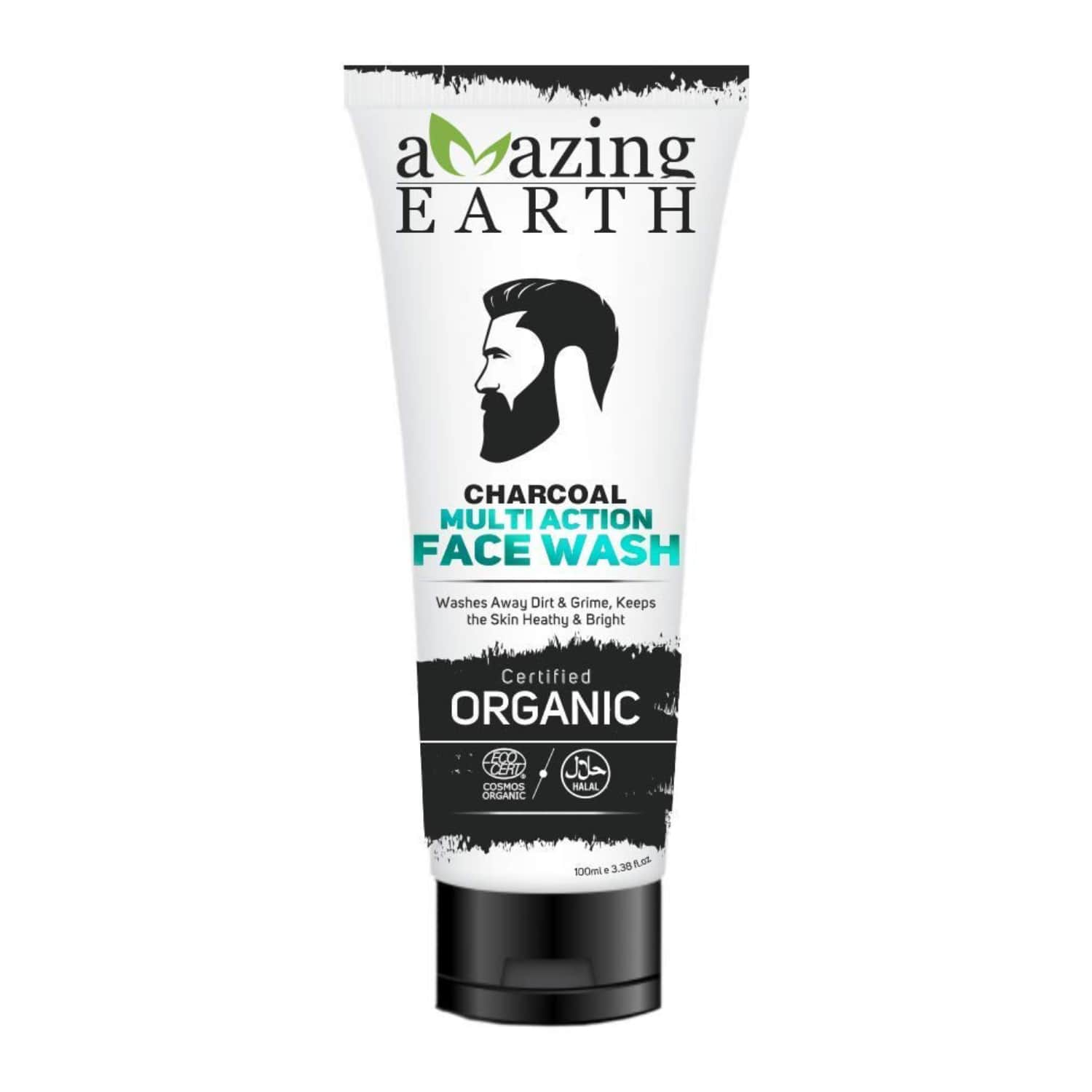 Organic Activated Charcoal Face Wash