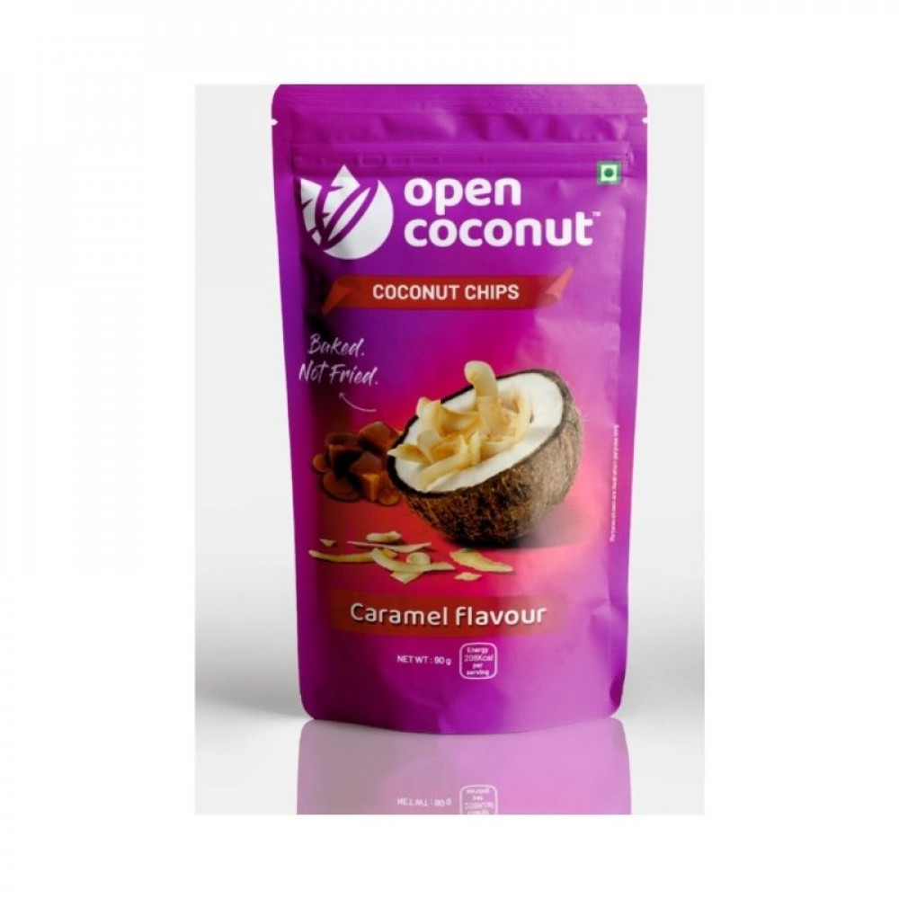 Image of Coconut Chips Caramel - 90 Gm