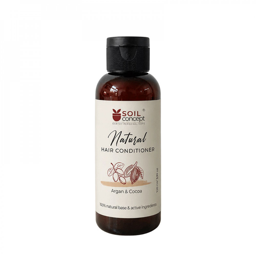 Image of Soil Concept Natural Hair Conditioner Argan & Coffee - 100 Ml