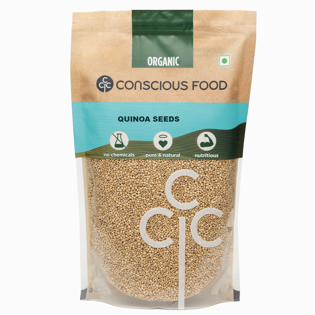 Conscious Food Quinoa Seeds - 340 Gm