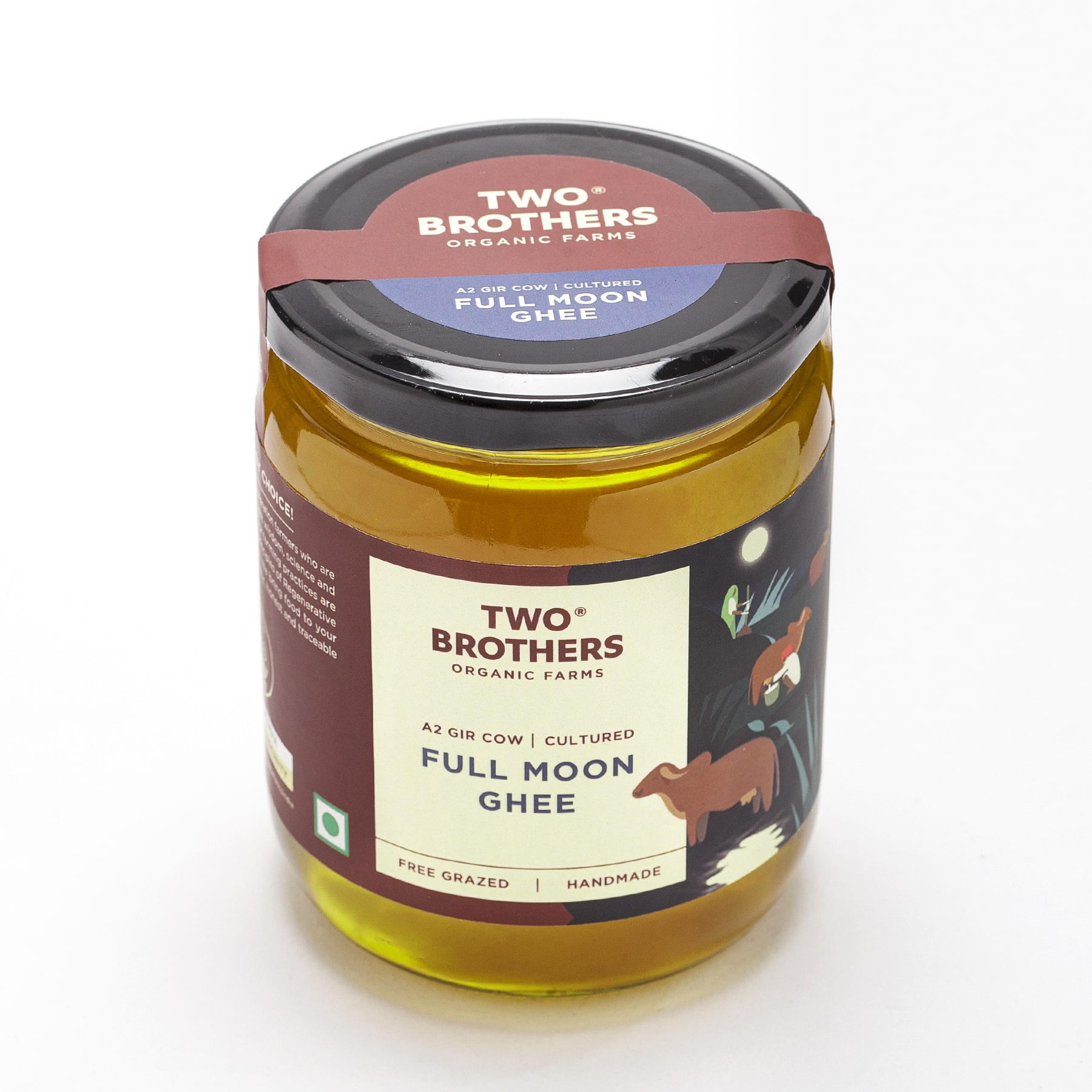 Two Brothers Full Moon Cultured Ghee Desi Gir Cow -500ml