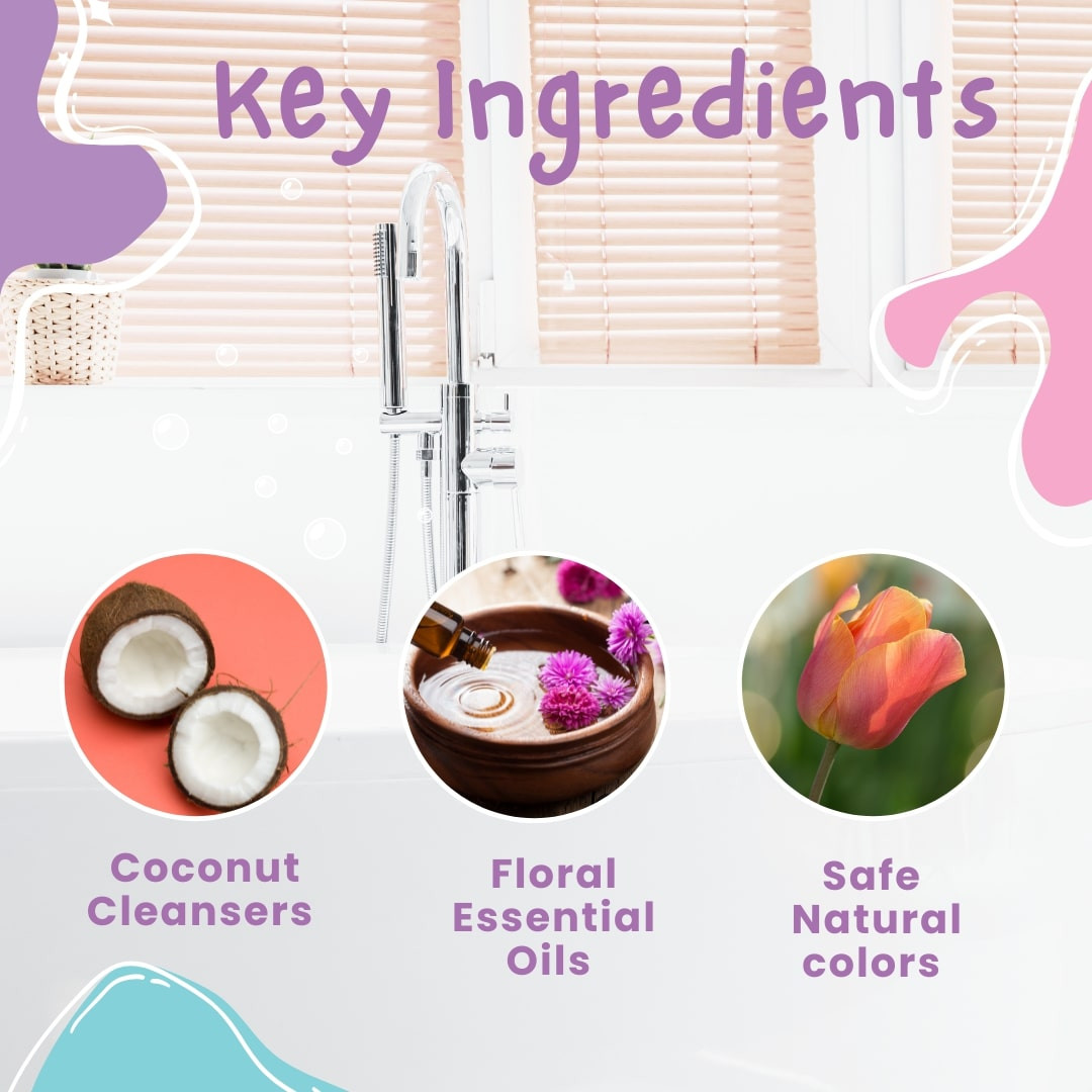 Puddles Kids Body Wash Unicorn Magic Age 2 Plus - 100 Ml