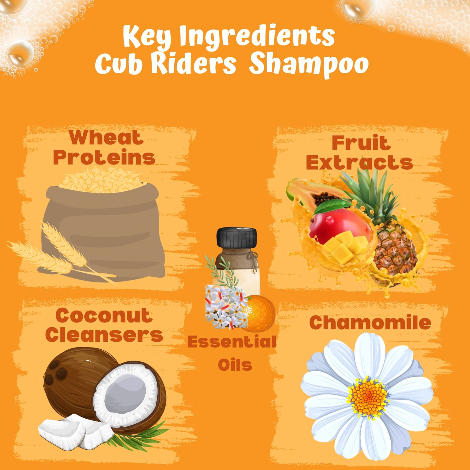 Puddles Kids Shampoo Cub Riders - 100 Ml