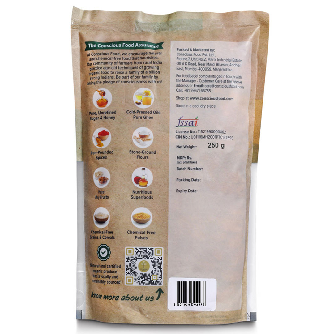 Conscious Food Almonds - 250 Gm