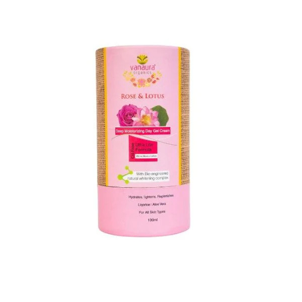 Rose lotus deep moisturizing day gel cream - 100 ml