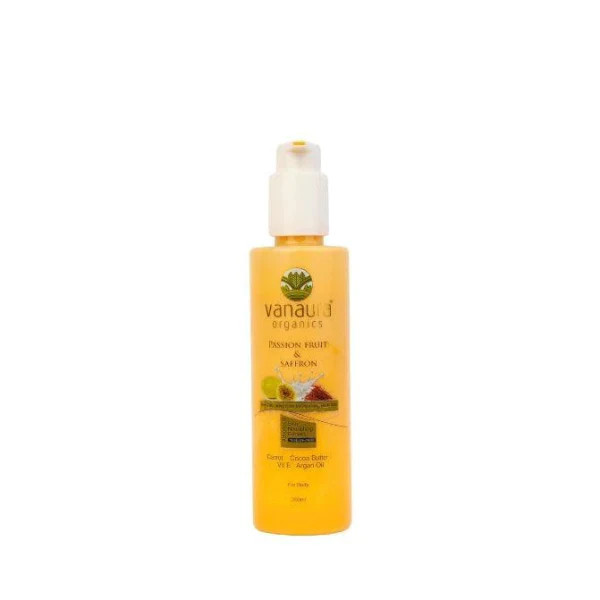 Passion fruit saffron skin repairing rich moisturizing body milk - 200 ml