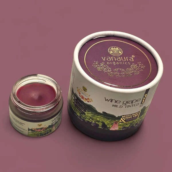 Wine grape 3 in 1 lip balm - 15 gm