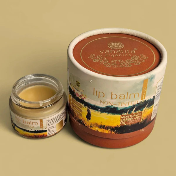Non tinted 3 in 1 lip balm - 15 gm