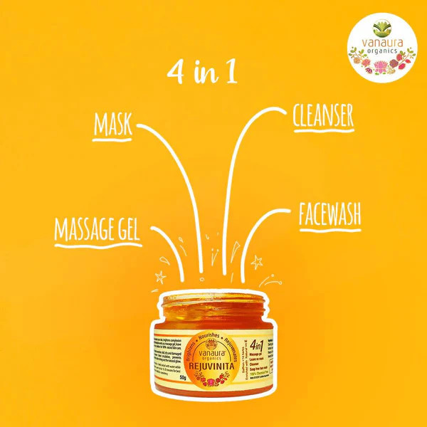 Rejuvinita 4 in 1 organic gel - 50 gm
