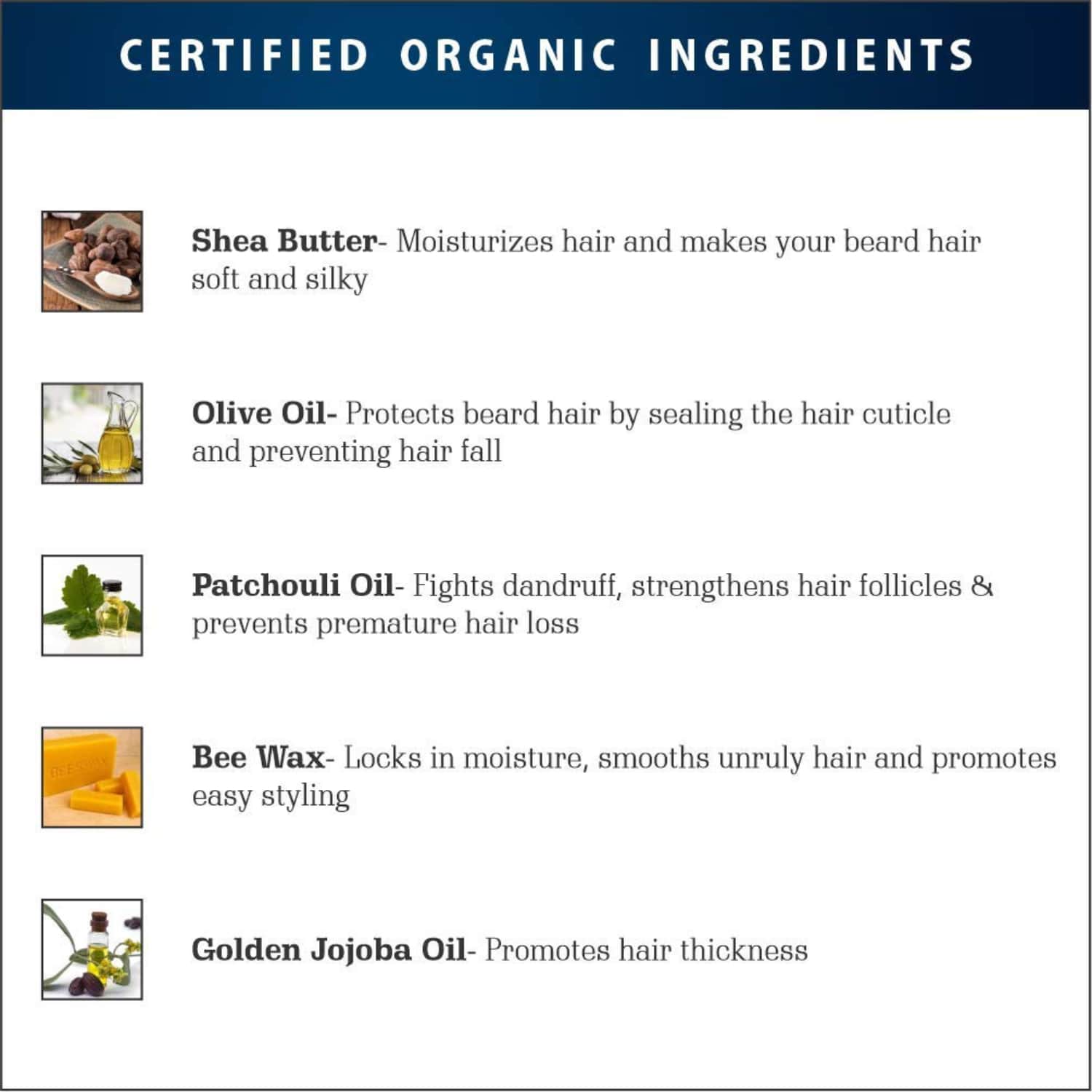 Organic Beard Mustache Cream