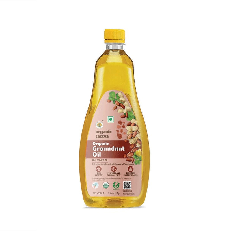Organic Peanut Oil 1 litre