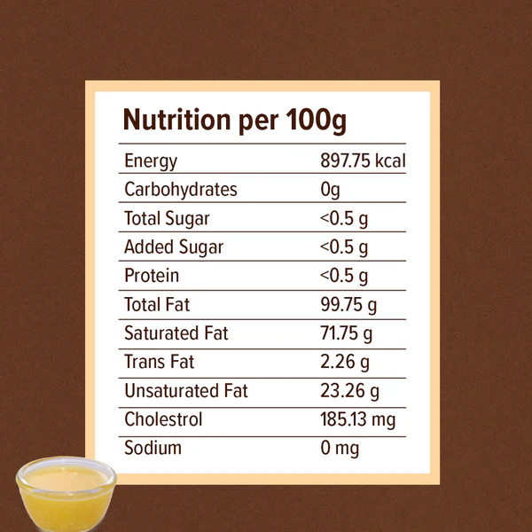 Conscious Food Organic Ghee - 500 Ml