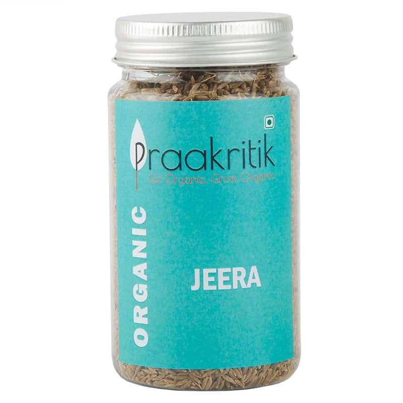 Praakritik Organic Whole Cumin Seeds Healthy SpiceFresh Natural Jeera 100 Gm