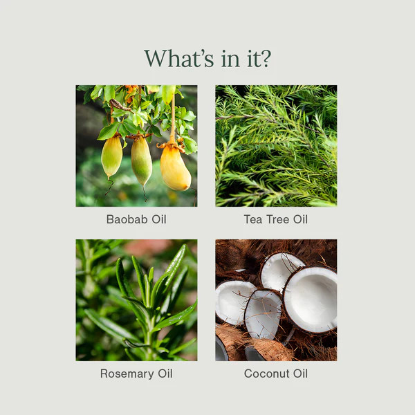 Juicy Chemistry Organic Baobab Rosemary Tea Tree Shampoo - 200 Ml