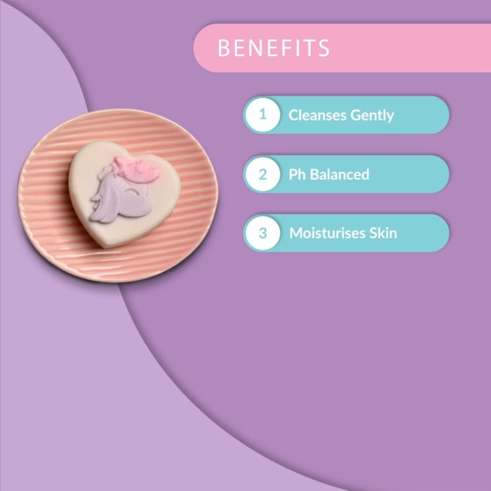 Puddles Kids Body Soap Unicorn Magic - 100 Gm